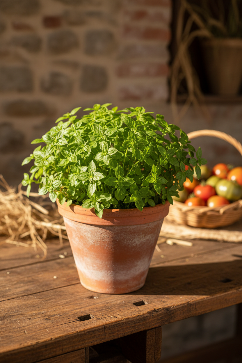 Basilico Greco MOAB – Pianta aromatica compatta