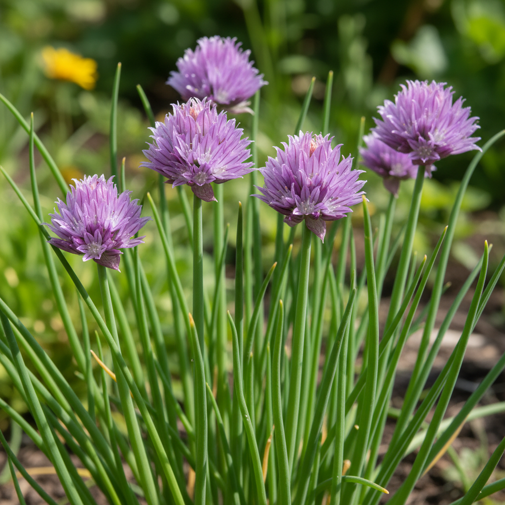 Erba cipollina - fiori