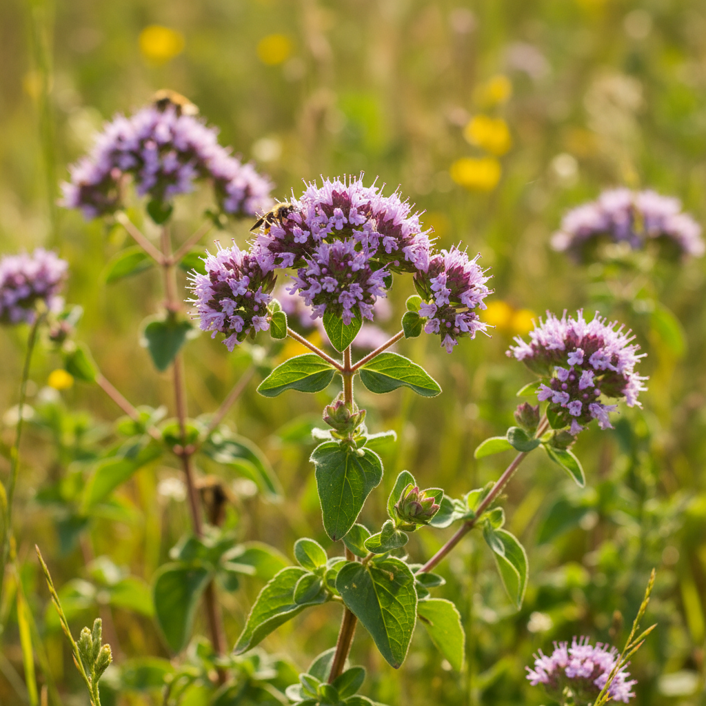 Origano - fiori viola